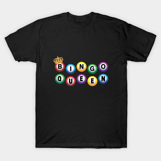 Bingo - Bingo Queen T-Shirt by Kudostees